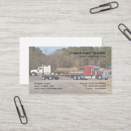 Trucker Trucking Business Card Visitenkarte