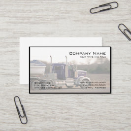 Trucker Trucking Business Card Visitenkarte