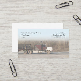 Trucker Trucking Business Card Visitenkarte