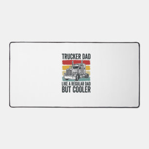 Trucker-Vater wie ein normaler Vater, aber cooler Schreibtischunterlage