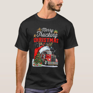 Trucker Weihnachten Frohe Trucking Weihnachten für T-Shirt