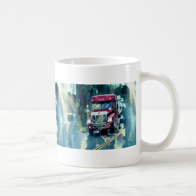TRUCKERS BIG RIG TRUCK STOP DRINING TASSE (Rechts)