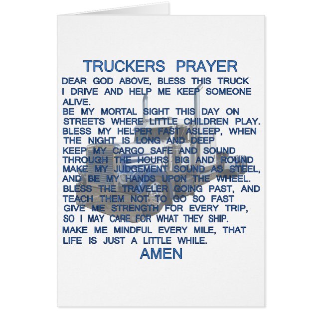 Truckers Prayer (Vorne)