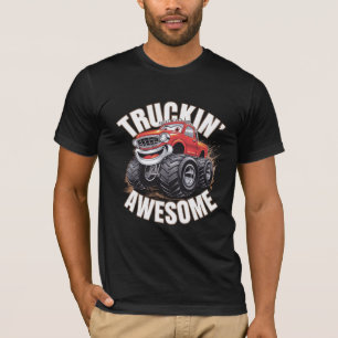 Truckin’ Awesome: Gebaut für die Straße! T-Shirt
