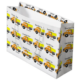 Truckin' für Jesus-Kindergeschenktasche Große Geschenktüte