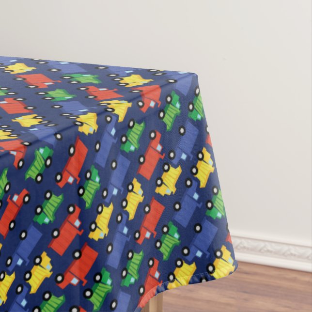 Trucks Baby Shower Tischdecke (Beispiel)