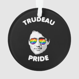 Trudeau-Pride-Sonnenbrille Ornament