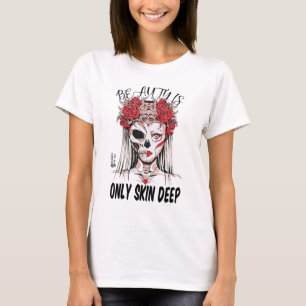 True Beauty Women White T-Shirt