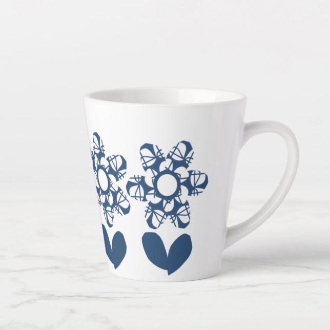 True Blue Deko Daisy Milchtasse (Rechts)