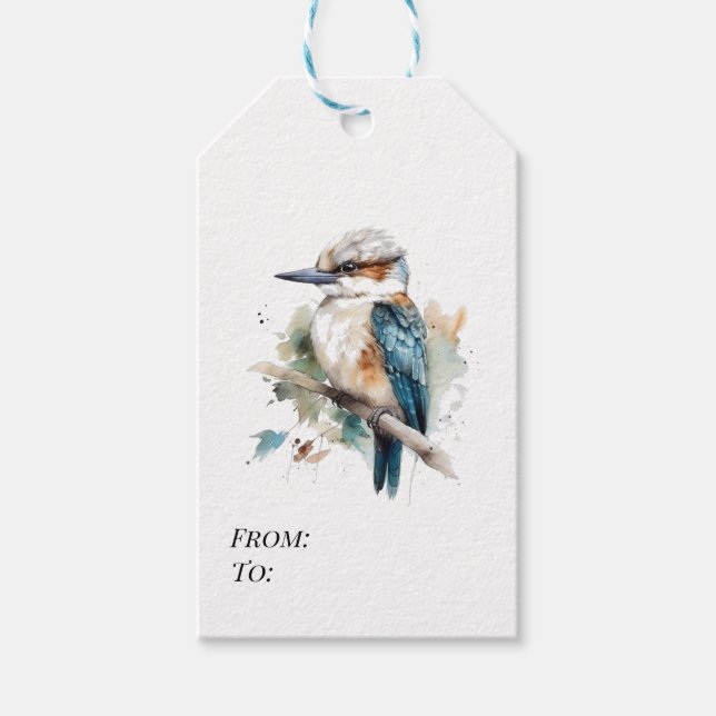 True Blue Kookaburra, Brauch Geschenkanhänger (Vorderseite)