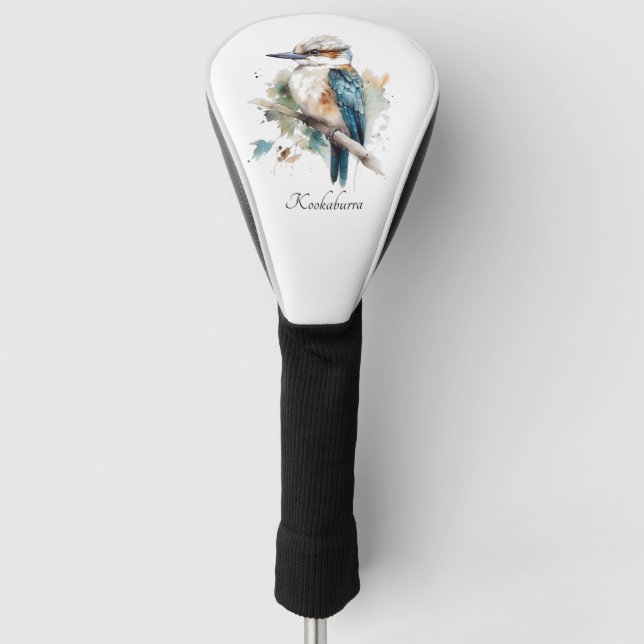 True Blue Kookaburra, custom Golf Headcover (Vorderseite)