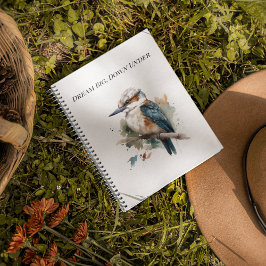 True Blue Kookaburra, custom Notizblock