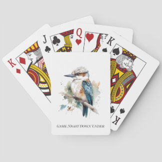 True Blue Kookaburra, individuell anpassbar Spielkarten