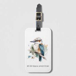 True Blue Kookaburra, individuell Gepäckanhänger