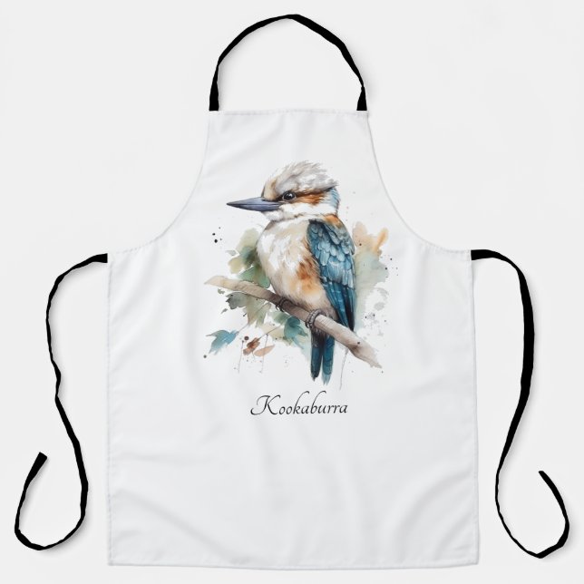 True Blue Kookaburra, individuell Schürze (Vorderseite)
