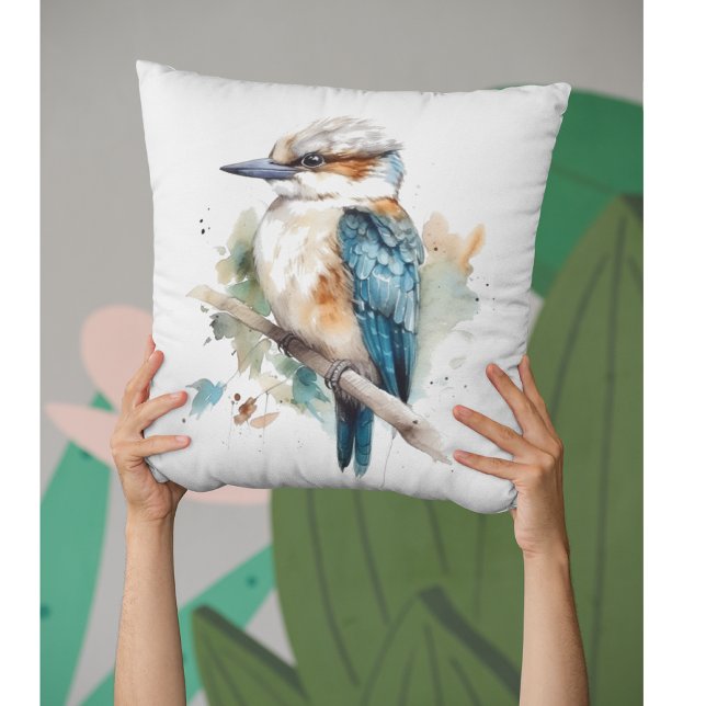 True Blue Kookaburra Kissen (Von Creator hochgeladen)