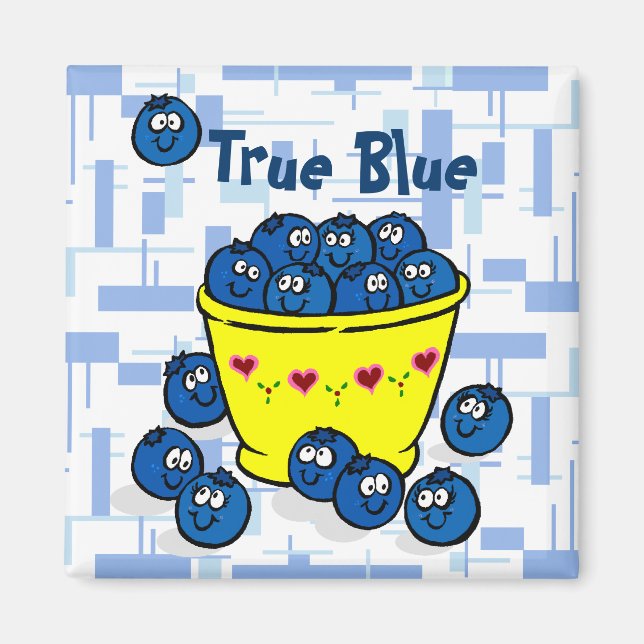 True Blue Magnet (Vorne)