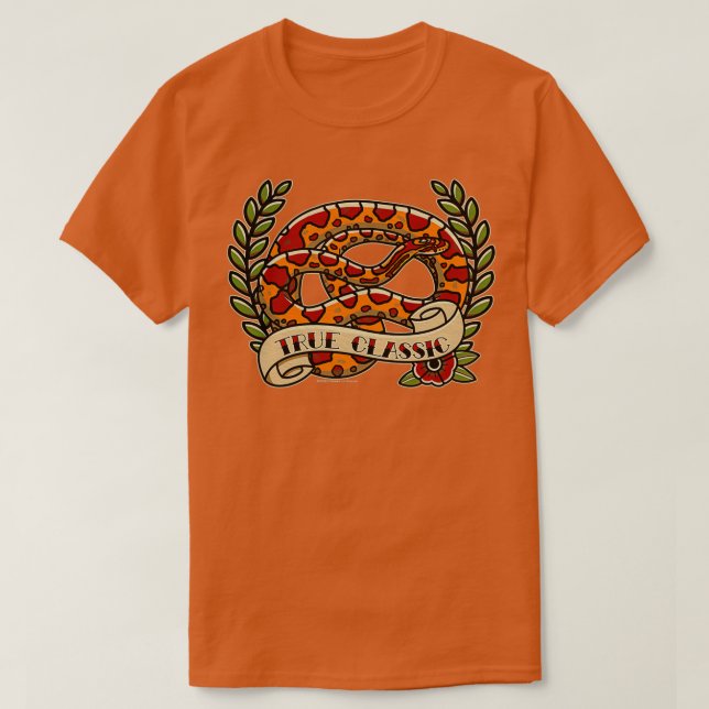 True Corn Snake  T-Shirt (Design vorne)