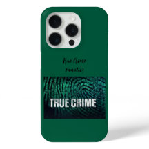 True Crime Fanatic iPhone Case