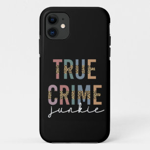 True Crime Junkie Ermordete Kriminalitätsanzeige Case-Mate iPhone Hülle