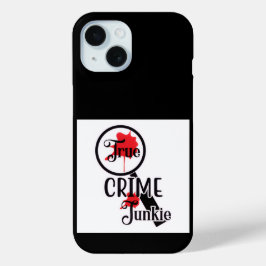 True Crime Junkie iPhone Case