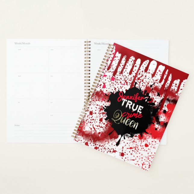True Crime Queen Personnalisé (Devant avec enveloppe)