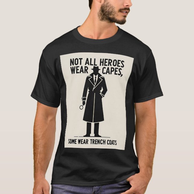 True Detective Spirit. Detective T-Shirt (Vorderseite)