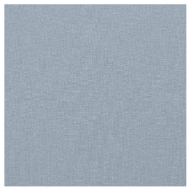 True Dusty Blue Colored Fabric #889bae Stoff (Nahaufnahme)