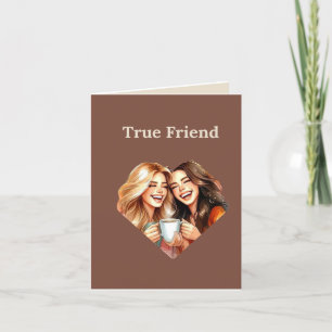 True Friend Dankeskarte