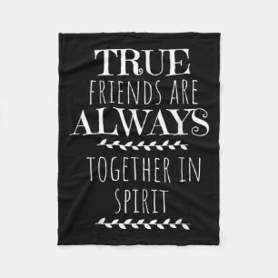 True Friends Anne von Green Gables Friend Zitat Gi Fleecedecke
