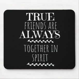 True Friends Anne von Green Gables Friend Zitat Gi Mousepad