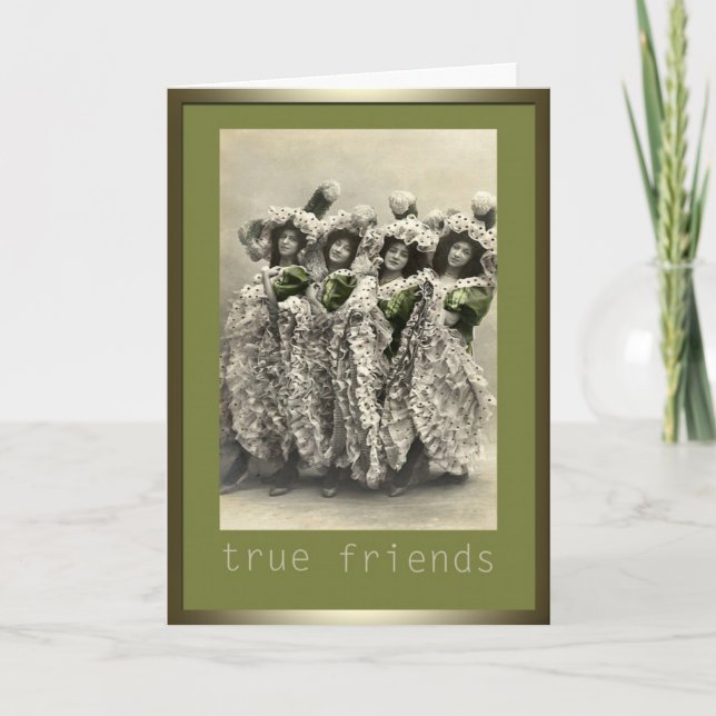 True Friends Karte (Vorderseite)