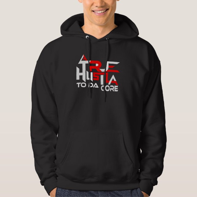 True HustLA Core Hoodie (Vorderseite)