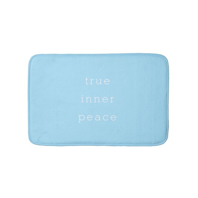 True Inner Peace Minimal Bath Mat Badematte (Vorderseite)