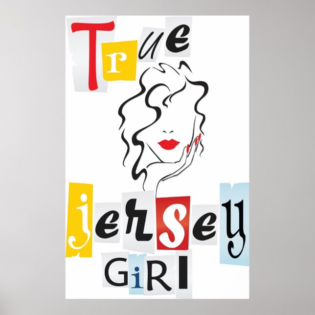 True Jersey Girl Poster (Vorne)