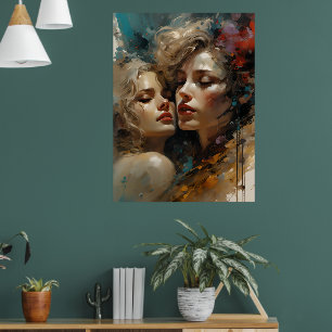 True Lesbian Liebe Poster