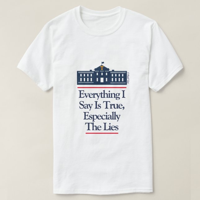 True Lies - Ein MisterP-Shirt T-Shirt (Design vorne)