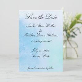 "True Love Blue" Save the Date
