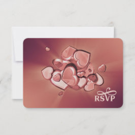 True Love Bursting Hearts RSVP (Version 2)