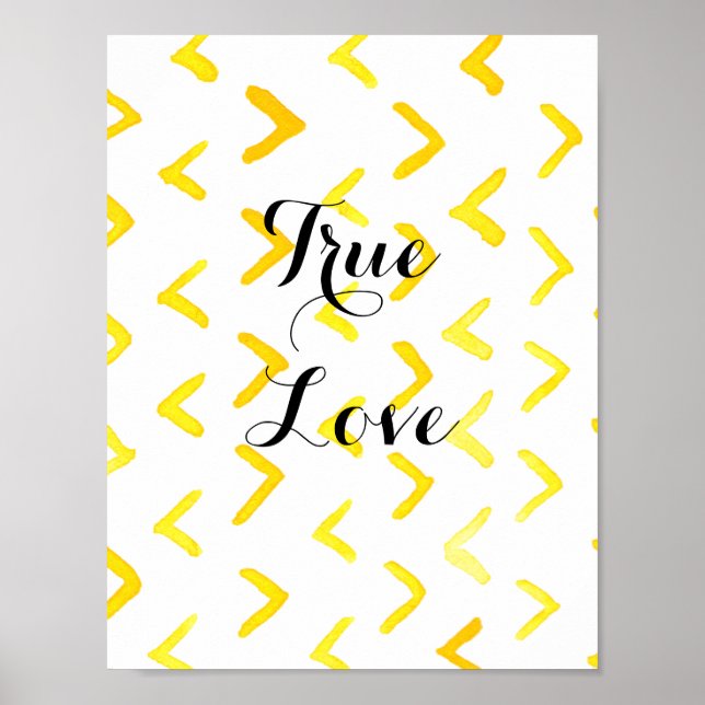 True Love customize msg Poster (Vorne)