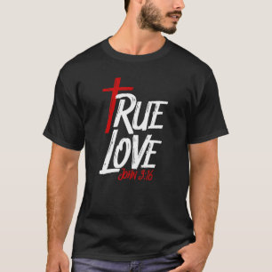 True Love Rotes Kreuz Ostern T-Shirt