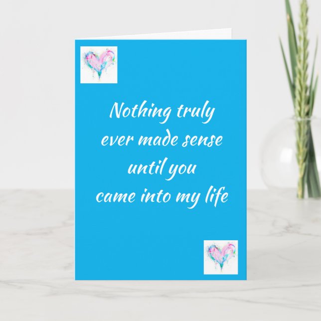 *TRUE LOVE STORIES* HAT KEINE ENDINGS CARD KARTE (Vorderseite)
