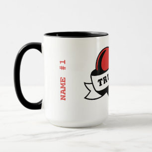 True Love Tattoo Herz Klassisches Romantik-Desig Tasse