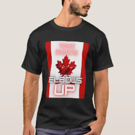 True North - Elbows Up Dark T - Shirt