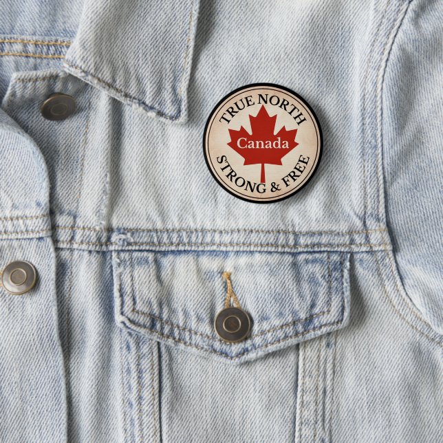 True North Strong und Free Button (Beispiel)