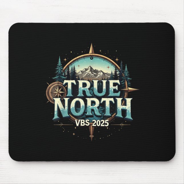 True North Vbs 2025 Christlich Faith Comp Mousepad (Vorne)