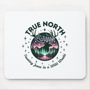 True-north Vbs 2025 Christlich Jesus vertrauend Wi Mousepad