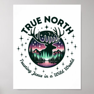 True-north Vbs 2025 Christlich Jesus vertrauend Wi Poster
