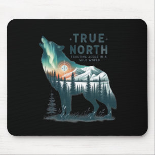 True-north Vbs 2025 Vertrauen auf Jesus Christlich Mousepad