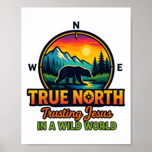 True North Vbs 2025 Vertrauen auf Jesus Wüsten Chr Poster